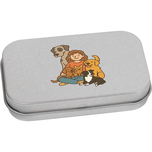 Dog lady pet lover scatola - lady, lover'