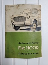 Vintage Fiat 1100 D Owners