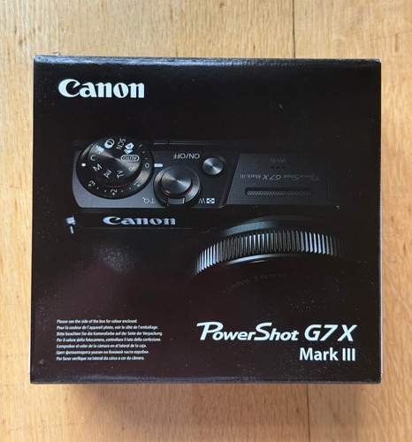Canon powershot mark - powershot, g7