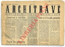 Architrave. Mensile di