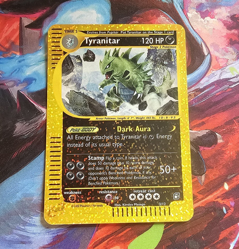 Pokemon tcg tyranitar 12 - pokemon,