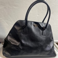 Vintage Prada Black Saffiano