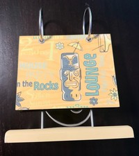 Cornice portafoto vintage Tiki Lounge 4 x 6 pollici - contiene 60 foto *Nuova con etichette