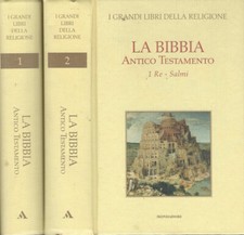 La Bibbia Antico Testamento, vol. I, vol. II. 1 Re - Salmi - Genesi - 2 Samuele.