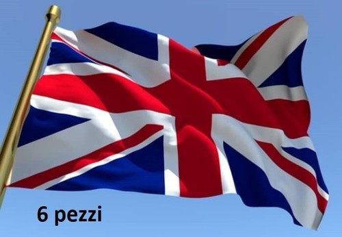 Set pezzi bandiera regno - x,