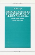 Dizionario di tecniche e