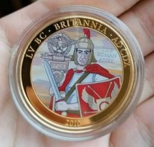 BRITANNIA 1 DOLLARO 2010 ISOLE COOK PLACCATO ORO PROOF UNC