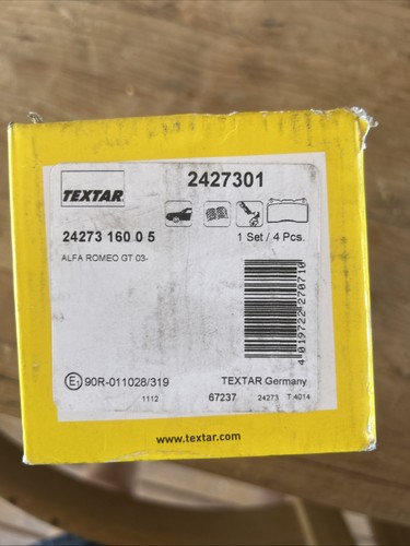 2427301 kit pastiglie textar - kit,