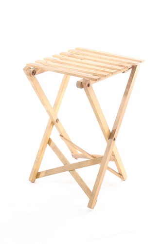 Sgabello legno pieghevole - in,