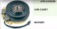 FRIZIONE ELETTROMAGNETICA TRATTORINO RASAERBA CUB CADET WARNER Ø 160 H 73 foro28
