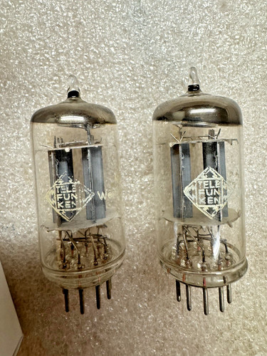 Telefunken 12au7 ecc82 coppia - telefunken,