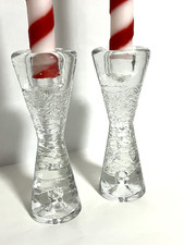 Portacandele a clessidra VINATGE anni 60 Iittala Arkipelago vetro natale