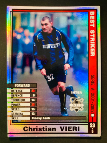 2001 panini wccf - panini,