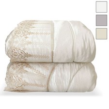 Trapunta piumone invernale letto matrimoniale Renato Balestra con pizzo 5524