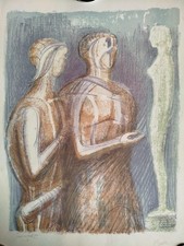 Lithographie Henry Moore