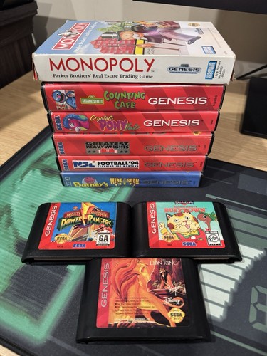 Lotto giochi sega genesis - lotto, 9
