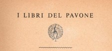 I libri del pavone. Mondadori
