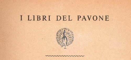 Libri del pavone mondadori - libri, pavone.