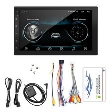 Autoradio Android 10 GPS 7" Touch WiFi Bluetooth MirrorLink USB CarPlay Retrocam