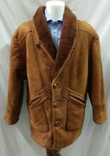 shearling montone uomo vera