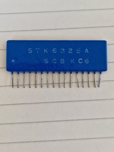 Stk 6325a graphic equalizer - graphic, 5
