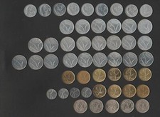 COLLEZIONE 50 MONETE IN LIRE