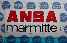 ADESIVO VINTAGE AUTOCOLLANT STICKER AUTO MOTO TUNING ANSA MARMITTE