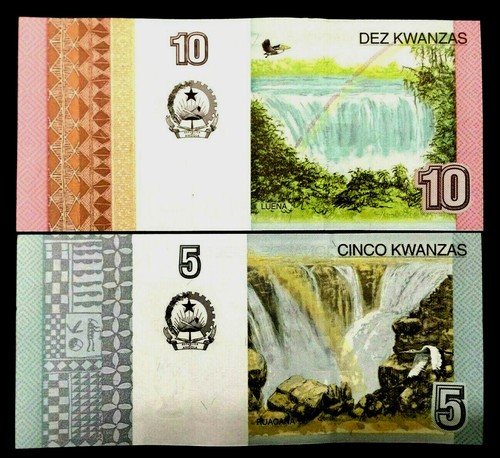Angola and kwanzas - 5,