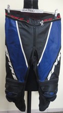 Pantaloni pelle moto uomo