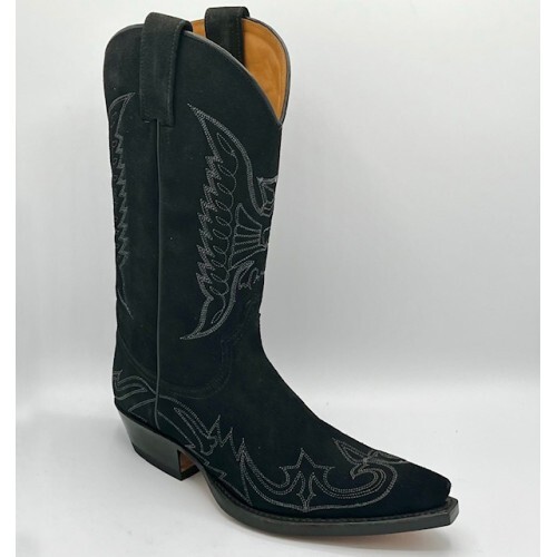 Stivali pelle western - pelle,