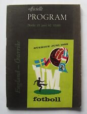 Mondiali 1958 AUSTRIA V