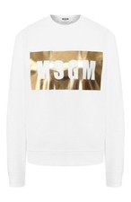 Felpa MSGM con logo in felpa