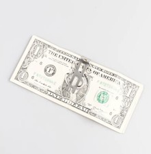 CLIP FERMASOLDI IN ACCIAIO - ELEGANTE E RESISTENTE IDEALE PER CARTE E CONTANTI