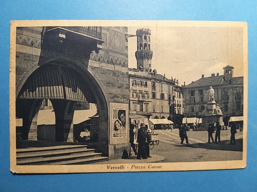 Vercelli piazza cavour - vercelli, cavour.
