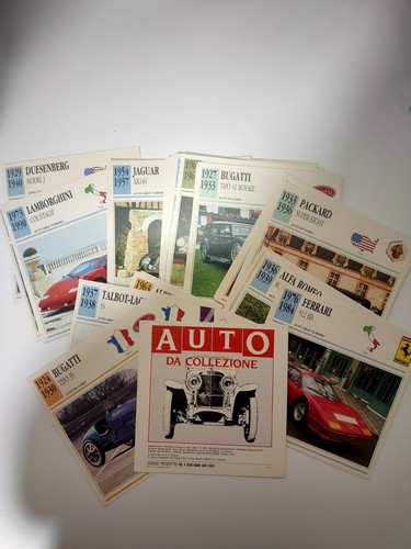Schede auto collezione de - schede,