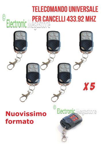 Telecomando radiocomando - 5x,