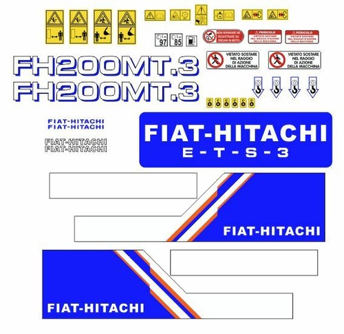 Fiat hitachi 200 3 - 200, mt.3