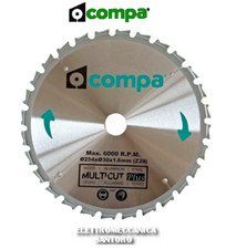 LAMA CIRCOLARE DIAMETRO 254