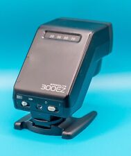Canon Speedlite 300EZ Flash TTL per fotocamere analogiche. Manuale con digitali