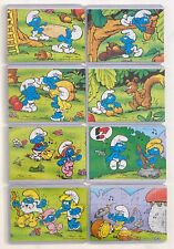 Kinder 8 Puzzle K 97 Puffi, 1996 - Con porta tessere in plastica rigida