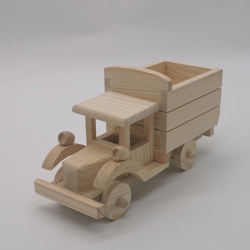Camioncino modellino legno con - modellino,