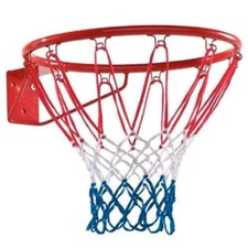 Canestro Basket Regolamentare 46cm/18" Palla a Canestro con Rete e Kit Montaggio