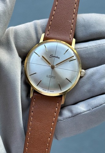 Vintage sandoz placcato oro - sandoz,