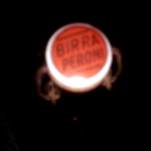 Bottiglia birra peroni - birra,