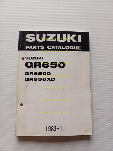 Suzuki 650 1983 catalogo - 650,