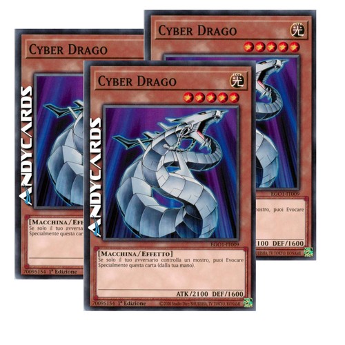 Cyber drago - 3x, •