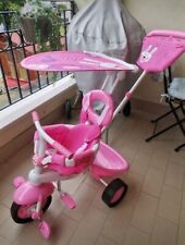 TRICICLO BAMBINA ROSA A PEDALI, 3 IN 1 FISCHER-PRICE 