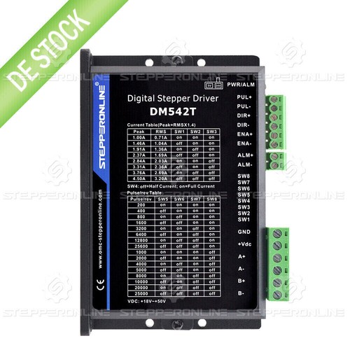 Stepperonline dm542t nema - nema, 23
