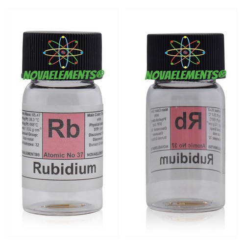 Rubidium metal sample - rubidium,