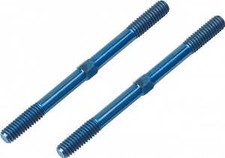 132582 LRP S8 Blue Titanium Steering Turnbuckle Set